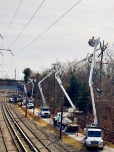 Storm Tucks Lined Up