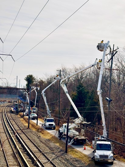 Storm Tucks Lined Up